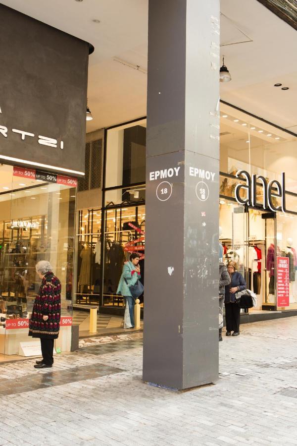 雅典Ermou 18 Mosaics Boutique Aprtm In Parliament Square公寓 外观 照片